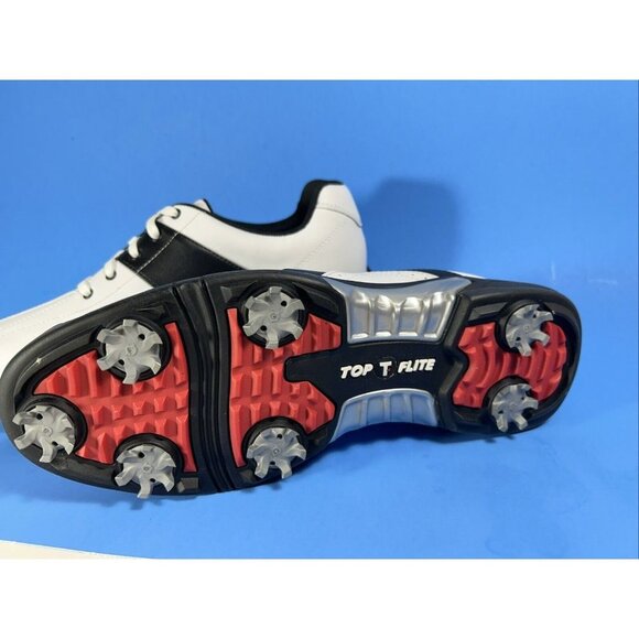 Men’s Topflite Golf Shoes Golf Cleats NIB Size 8 US 40.5 EUR - Picture 5 of 12
